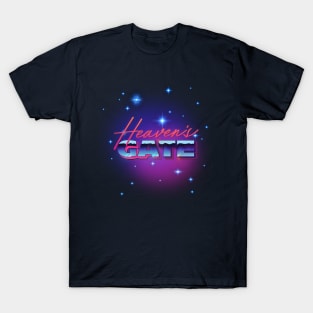 Heaven's Gate / Retro Styled Fan Logo Design T-Shirt